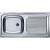 Кухонная мойка Alveus Basic 86 1009181 Нержавеющая сталь