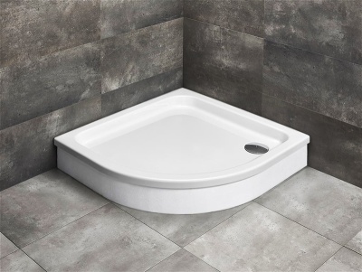 Акриловый поддон для душа Radaway Siros A 80x80x17 белый