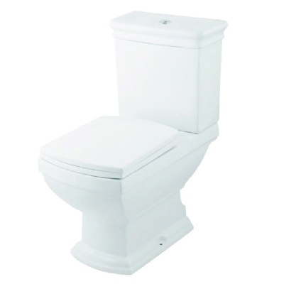 Унитаз компакт Creo Ceramique Orleans OR1002+OR1003+OR1001 с бачком и сиденьем Микролифт