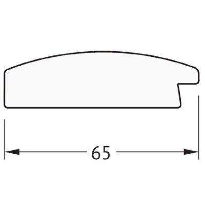 Зеркало Evoform Definite 156х76 Орех