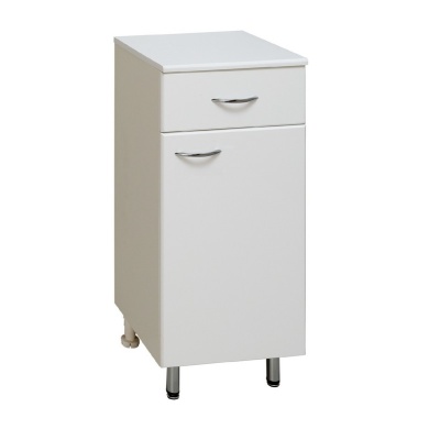 Шкаф пенал Runo Эконом 40 R Белый