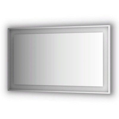 Зеркало Evoform Ledside 90х150 Сталь