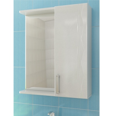 Зеркало со шкафом Vigo Atlantic 16-600 R Белое