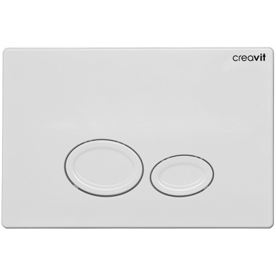 Клавиша смыва Creavit Drop GP2001.00 Белая
