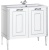 Тумба под раковину Aquanet Паола 90 181762 Белая серебро