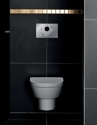 Кнопка смыва Geberit Sigma 10 115.890.SN.5 нержавеющая сталь, питание от сети