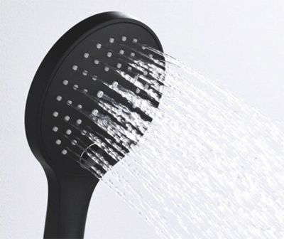 Душевая система WasserKRAFT Elbe A177477 с термостатом Черная