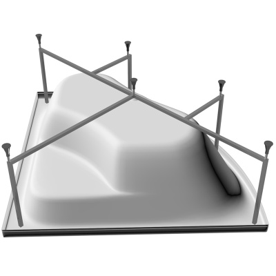 Каркас для ванны Relisan Rona 130x130