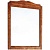 Зеркало BelBagno Novanta 86 Ciliegio