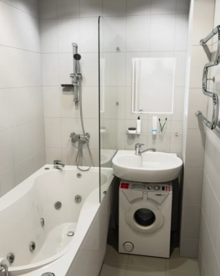 Раковина Кувшинка Болеро 64 на стиральную машину Белая