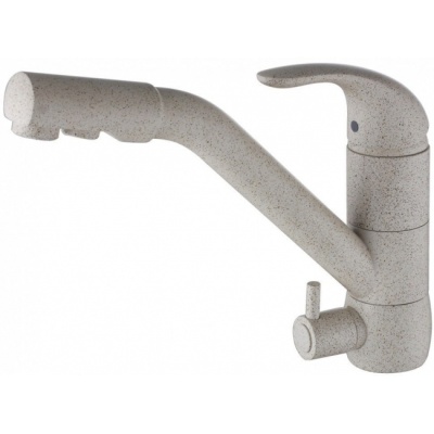 Смеситель для кухни Kaiser Safira 15066-1SBG Песочный мрамор