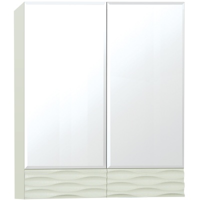 Зеркальный шкаф Style Line Ассоль 60 Люкс ЛС-00000326 Техно платина