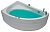 Акриловая ванна Victory Spa Mallorca 145x90 Без системы управления