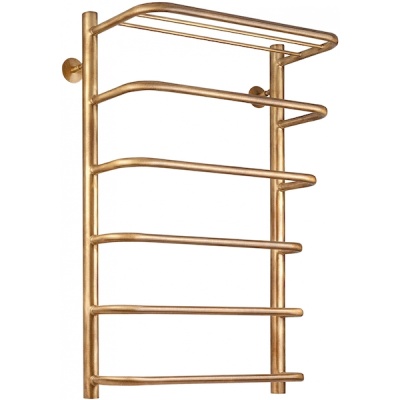 Водяной полотенцесушитель Secado Мерида 2 50х80 с полкой Бронза