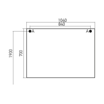 Зеркало Mixline Людвиг 105 527485 Патина серебро