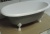 Ванна из искусственного камня Castone Неона 180x90 на ножках Белая