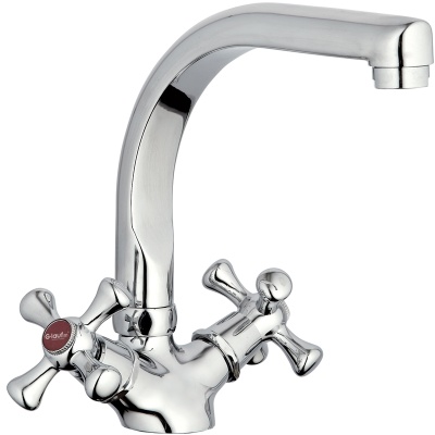 Смеситель для кухни G-Lauf QMT4-D827 Хром