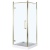 Душевой уголок Aquanet Beta Cube Classic NBB1221-1 100x100 L 184915 профиль Золото стекло Прозрачное
