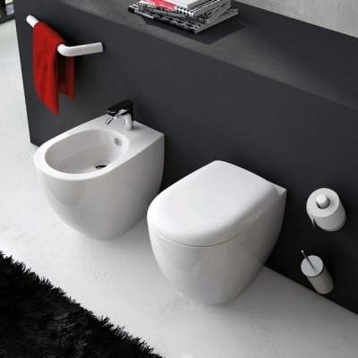 Ершик для унитаза Artceram Post it PSC002 01 00 Белый Хром