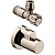 Запорный вентиль Hansgrohe 13954820 Никель
