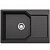 Кухонная мойка Kaiser KMM-5178/5078-Bl-S Black Silver