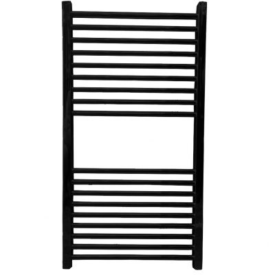 Электрический полотенцесушитель Ника Modern ЛМ 2 100x50 сухой тэн Черный 18 перекладин