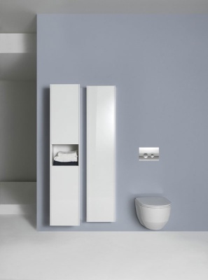 Комплект унитаза Laufen Pro 8.2096.6 с инсталляцией Geberit Duofix Delta UP100 458.122.21.1 с сиденьем Микролифт и клавишей смыва Хром