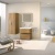 Тумба с раковиной Vitra Nest Trendy 80 56138 подвесная 1 ящик Натуральное дерево