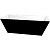Акриловая ванна BelBagno BB19-NERO/BIA 181x81 без гидромассажа