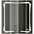 Зеркало WeltWasser Otto 60x80 с подсветкой и динамиками 10000000969 Хром