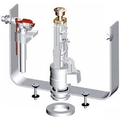 Сливной механизм Artceram Civitas HEA010 72 бронза