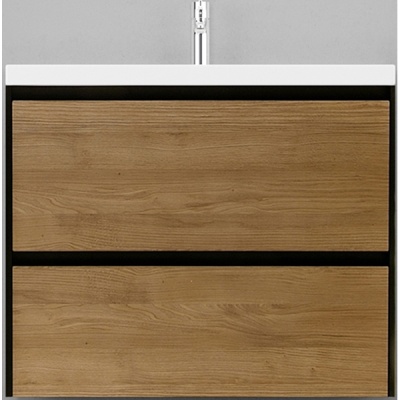 Тумба под раковину Velvex Klaufs 90.2Y tpKLA.90.2Y-617.217 подвесная Черная Шатанэ