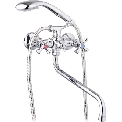 Смеситель для ванны G-Lauf QTZ7-B827 универсальный Хром