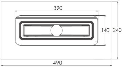 Душевой лоток Berges Wasserhaus Simpel 600 092111 с решеткой Золото глянец
