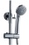 Душевая система со смесителем для раковины Bravat Opal F125183CP-SET Хром