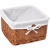 Корзина для белья WasserKRAFT Dinkel 25x25x16 WB-580-S Коричневая