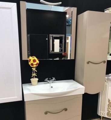 Зеркало Bellezza Сесилия 85 Капучино