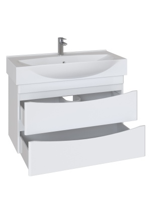 Тумба под раковину San Star Smile 105 233.1-1.5.1. подвесная Белая