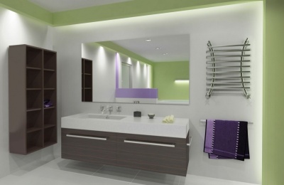 Водяной полотенцесушитель Ника Bamboo ЛБ8 60x40 Хром