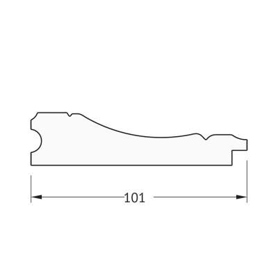 Зеркало Evoform Exclusive-G 89х89 Византия золото