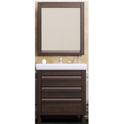 Комплект мебели для ванной Opadiris Лаварро 80 Венге