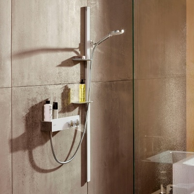 Душевой гарнитур Hansgrohe Raindance Select S 27646400 Хром Белый