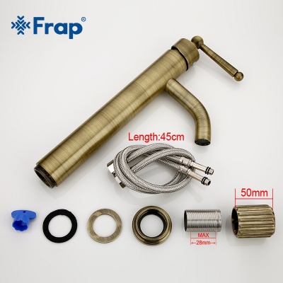 Смеситель для раковины Frap F1052-13 Бронза