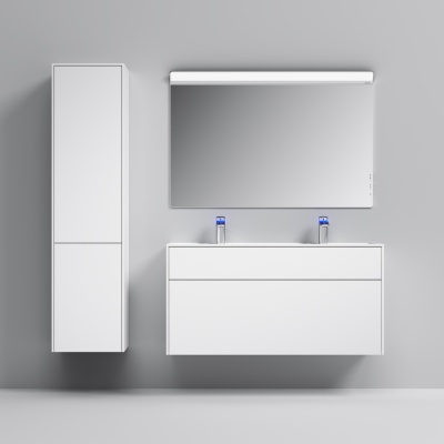 Тумба под раковину AM.PM Inspire V2.0 120 M50AFHX1203WM подвесная Белая матовая