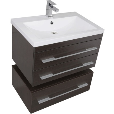 Комплект мебели для ванной Aquanet Нота 75 231061 подвесной Венге