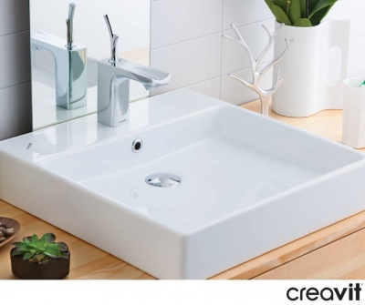 Раковина Creavit Next 50 NX255-00CB00E-0000 Белая