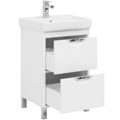 Комплект мебели для ванной Aquanet Гретта 55 239424 Белый