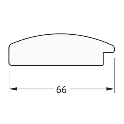 Зеркало Evoform Definite 156х76 Орех