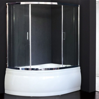 Шторка на ванну Royal Bath Alpine RB150ALP-T-CH 150 профиль Хром стекло прозрачное Шторка на ванну Royal Bath Alpine RB150ALP-T-CH 150 профиль Хром стекло прозрачное