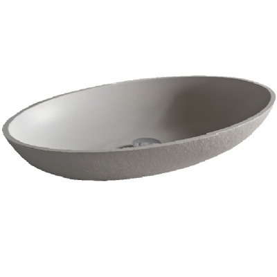 Раковина Acquabella On-Top 58 LAVABO_ON-TOP_OVAL_SLATE Белая
